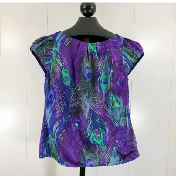 Banana Republic Tops - Banana Republic Peacock top